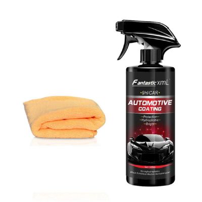 500ML Automotive Nano Coating Liquid Car Polish Spray Sealant, Quick Nano-Coating Car Spray Wax