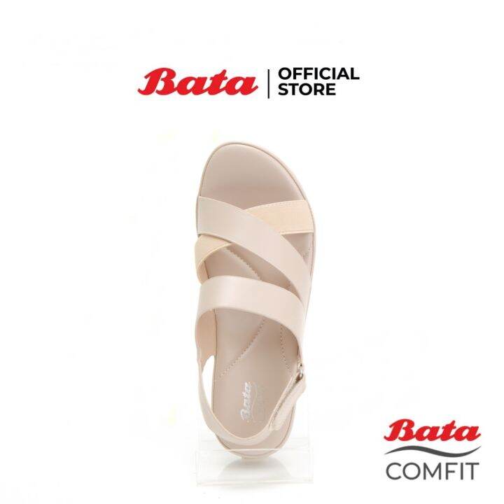 bata-comfit-รองเท้าเพื่อสุขภาพ-comfortwithstyle-รองเท้าส้นสูง-wedge-sandal-แบบรัดส้น-รองเท้ารัดส้น-สำหรับผู้หญิง-สีเบจ-รหัส-6618483