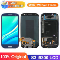 4.8 "; หน้าจอสำหรับเหมาะสำหรับ Samsung Galaxy S3จอแสดงผล Lcd หน้าจอสัมผัสแบบดิจิตอลพร้อมกรอบสำหรับ Samsung I9300 Galaxy S III I9300 I9300I