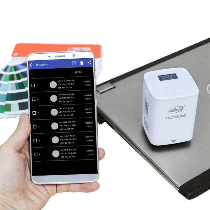 Linshang LS171 High Precision Colorimeter Portable Colorimeter Mobile