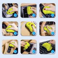 200g Car Cleaning Gel Strong Adsorption Multifunctional Car Air Vent Dust Cleaner Laptop Gap Cleaning Mud Household Supplies Cleaning Tools