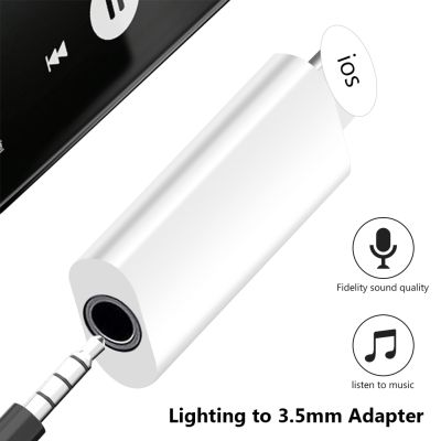USB C To Lighting Adapter Charging Audio AUX 3.5mm Headphone For IPhone 11 7 8 Earphones Cable IOS 14 Lighting To Dual Lighting