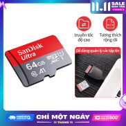 Thẻ SanDisk Micro SD Class 10 Thẻ 32gb 64G A1 Thẻ Nhớ Micro TF Flash SDXC