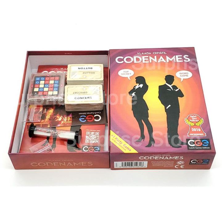 สต๊อกพร้อม-เกมกระดานขายดีที่สุด-codenamesเกมกระดานเพื่อนในครอบครัวเกมการ์ดเกมแอ็คชั่นที่เป็นความลับ