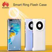 HUAWEI Mate40/40E 40 Pro Ring Light Case Lighting Flash Camera Phone Case Cover Flashlight for Mate 40 Pro Huawei Mate40/40E Phone Camera Flash Lights