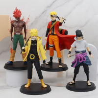 Real Naruto Large Figurine Kakashi Vortex Naruto Sasuke Anime Doll Model Decoration Computer Case