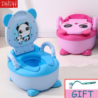 Panda Baby Potty Boys And Girls Potty Training Seat Children S Pot Urinal Infant Cute Toilet Seat WC -Free Cleaning Brush