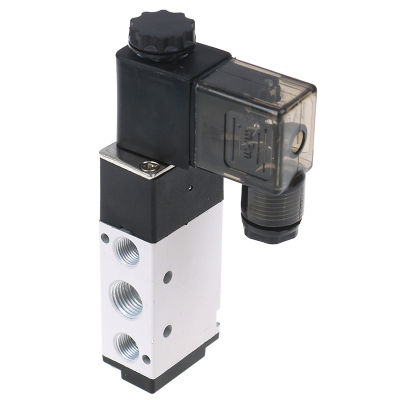 Rayua 1PC ใหม่5 Way 2 position 1/4 Airtac Solenoid Valve 4V210-08 DC24V