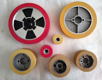 Rubber Press Roller Power Feeder Press Wheel Feeder Accessories Woodworking Milling Machine Drive Wheel