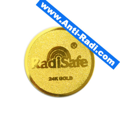 2019hot product mobile phone sticker realy work shiled 99.824K-Gold Radi Safe anti radiation sticker 20pcslot
