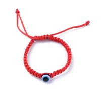 Handmade Lucky Kabbalah Red String สร้อยข้อมือแฮมซา Blue Evil Eye Amulet เครื่องประดับ