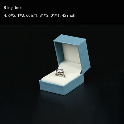 Gift Ring Earrings Necklace Box Right-Angle Jewelry