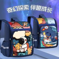 【Hot Sale】 school schoolbag boys and children first grade to sixth spine protection astronaut large capacity high value