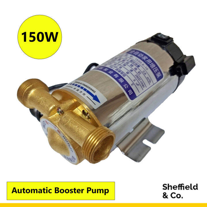 Sheffield Automatic Water Booster Pump, 150W Lazada PH