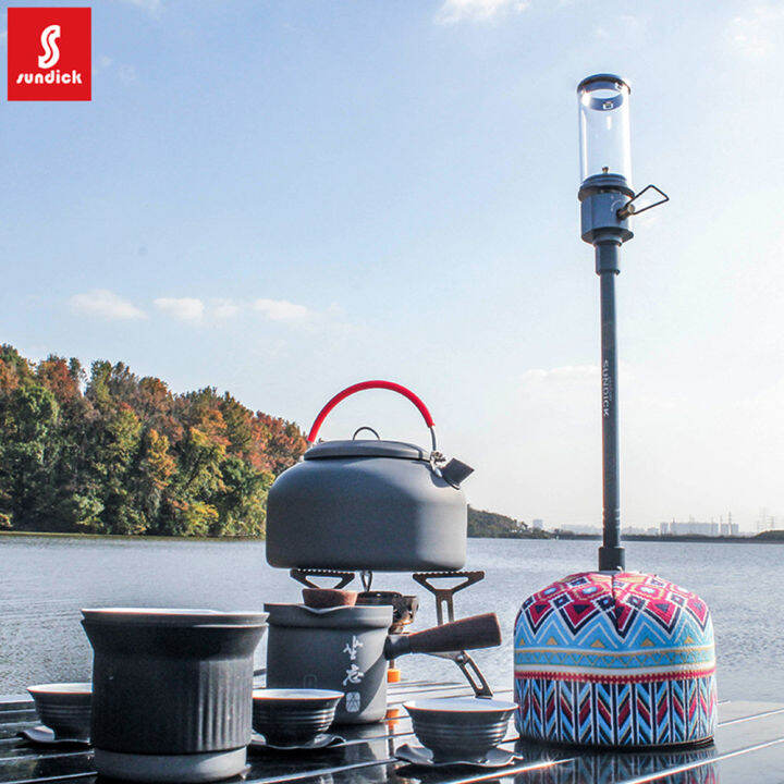 SUNDICK Gas Lantern Extension Tube Outdoor Camping Gas Tank Converter