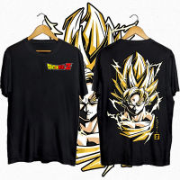 เสื้อยืดคอตตอน เสื้อยืดคุณภาพดี[S-5XL] 【New】D61 เสื้อยืด พิมพ์ลาย SUPER SAYAN GOKU DRAGON BALL Z DISTRO สําหรับผู้ชาย