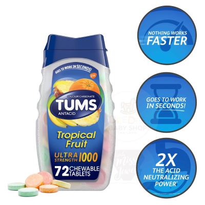 TUMS Antacid Ultra Strength 1000 - Assorted Fruit (72)