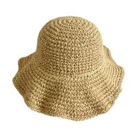 Foldable Straw Hat Women Spring Summer Outing Sun Visor Holiday Casual Cool Hat Seaside Beach Hat Travel Tide Sunscreen Hats