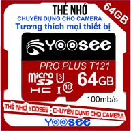 Thẻ nhớ YooSee - 64GB tốc độ cao C10 thumbnail