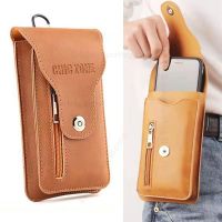 ◎ For Google Pixel 6a Leather Flip Case Phone Pouch Waist Bag For Pixel 7 Pro 5a 4a 5G 3a 4 XL Belt Clip Holster Wallet Phone Bag