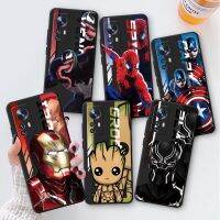 {Taoyitao Case} ไอรอนแมนของมาร์เวล Groot เคสสำหรับ Vivo Y30 Y22 Y20 Y72 V21 V20 Y53 Y50 Y91 Y21 Y91i Y12s Y33s Y16เคสนิ่มสีดำเคสกระเป๋า