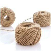 10/30Meters Natural Vintage Jute Rope Cord String Twine Burlap Ribbon Crafts Sewing DIY Jute Hemp Wedding Party Decoration General Craft