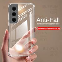 For Samsung Galaxy S21 FE 5G Case Clear Soft Silicone Shockproof Coque On Samung S21FE S 21 FE 21FE SM-G990B/DS 6.4" Shell Cover Phone Cases