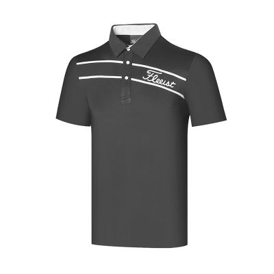 New golf clothing mens summer short-sleeved T-shirt outdoor sports sunscreen breathable Polo shirt golf jersey G4 Scotty Cameron1 J.LINDEBERG ANEW XXIO Castelbajac Titleist Honma∈▦™