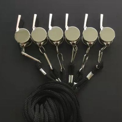 Soccer Football Basketball Referee Sport Rugby Metal Whistle Cheerleaders Stainless Steel Whistles Cheerleading Tool Survival kits