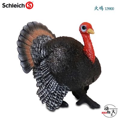 German Sile schleich turkey toy 13900 simulation wild animal model childrens plastic ornaments