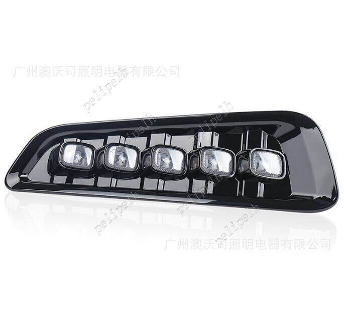 การแปลงสไตล์แรปเตอร์กันชนหน้าเหล็กพร้อมไฟตัดหมอก-led-สำหรับรถ-ford-f150-87ปี18-20