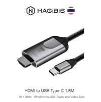 ส่ง เร็ว จาก กทม Hagibis UCH03 USB C to HDMI 4K 60Hz, Type-C to HDMI Cable Thunderbolt 3 MacBook Pro Macmini Macbook