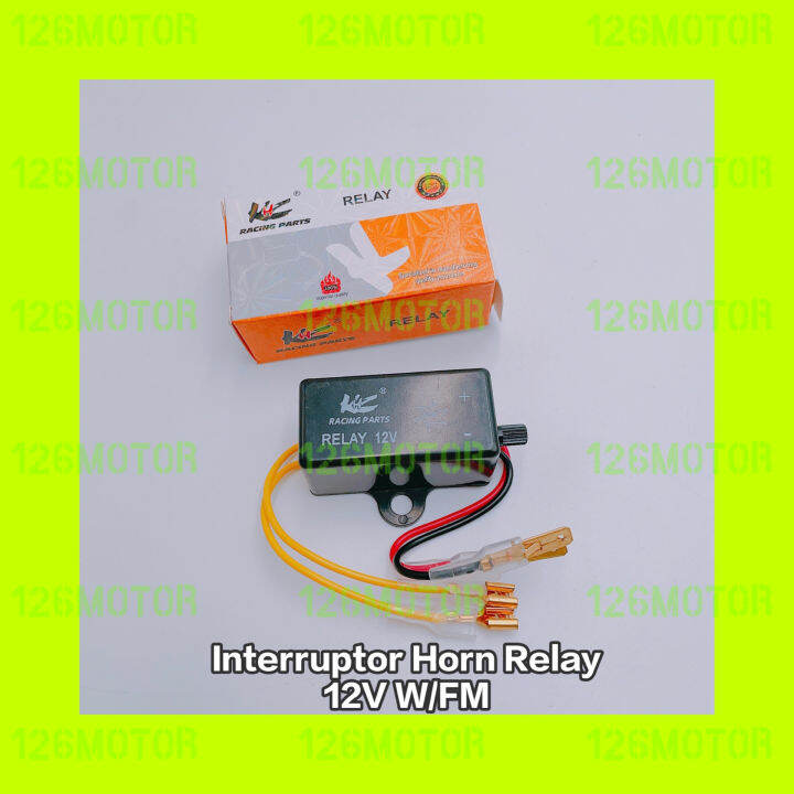 Interruptor Horn Relay Adjustable 12V For Universal Motorcycle Lazada PH