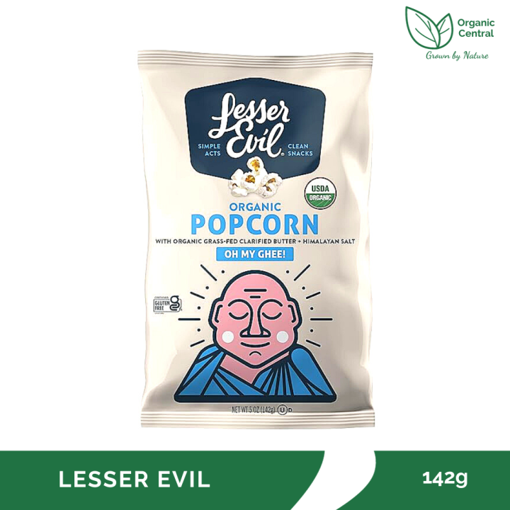 Lesser Evil Organic Oh My Ghee Popcorn 142g Lazada PH