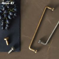 【LZ】✸  Black Silver Bronze Handles Cabinet Pulls Kitchen Door Handles Gold Handles Drawer Knobs Cupboard Handle for Furniture Hardware