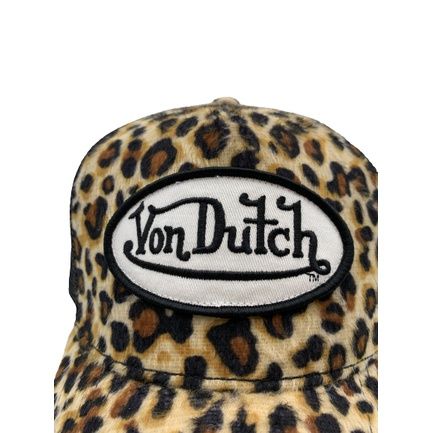 von-dutch-หมวกกํามะหยี่ลายเสือดาว-n1