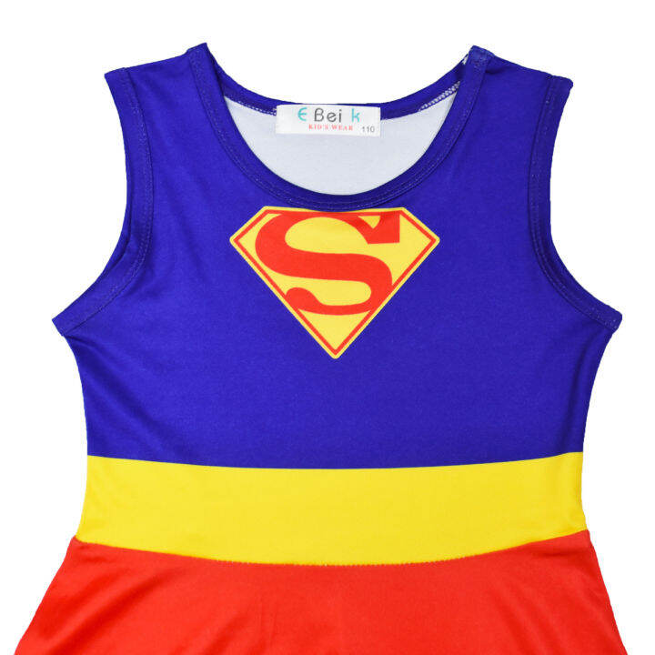 sweet-baby-kids-pajamas-dress-girls-super-hero-sleeveless-pajamas-dress-girls-cosplay-cartoon-sleepwear-dress-for-4-9years-old