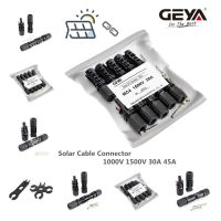 【DT】 hot  GEYA 5Pairs Solar DC Connector 30A 45A 1000V 1500V Male Female Solar Panel Wire Connector Plug Suitable Cable 2.5/4/6.0mm2