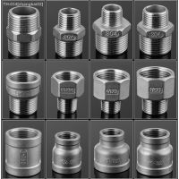 ❖ 1/2 3/4 1 BSP Female Male Thread 304 Stainless Steel Reducer Pipe Fittings Equal Reducing Coupler Joint Connector