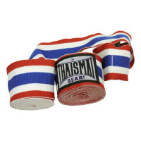 THAISMAI - HW-7004 - ผ้าพันมือซ้อมมวย Fancy Hand Wraps 4.5 M.Long (ธงชาติ)