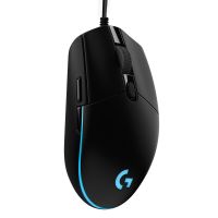 Logitech G102แบบมีสายเมาส์สำหรับเล่นเกมส์ Backlit Mechanica ปุ่มด้านข้างเมาส์ติดไฟแมโครแล็ปท็อป USB สำนักงานบ้านไม่สามารถเชื่อมต่อกับโปรแกรม