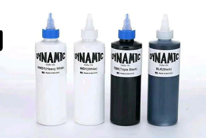 dynamic-wd1-tattoo-ink-white-color-หมึกสักไดนามิค-หมึกสักลาย-สีสักลายสีขาว-อเมริกาแท้-ขนาด-8-ออนซ์