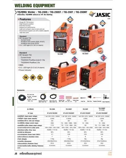 jasic-เครื่องเชื่อม-รุ่น-tig200s-เครื่องเชื่อมอาร์กอน-สินค้ารับประกัน-2-ปีโดยผู้ผลิต