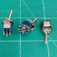 สวิทช์ โยก สลับ Sub-Miniature Toggle Switch 6 ขา 6P 3A 125V SMTS-202 #SMTS 6P (1 ตัว)