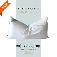 enjoysleeping elite extra long 20x35 นิ้ว หมอนโรงแรม นุ่ม หมอน ห่านเทียม micro