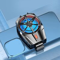 ┇❈ Universal Mini Mobile Phone Cooling Fan Radiator Turbo Hurricane Game Cool Heat Sink Battery Model