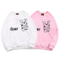 Spot derw new fashion printing casual long-sleeved round neck sweater