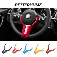 Alcantara For BMW F20 F21 F22 F23 F30 F32 F33 F34 F36 F39 F15 F16 F80 F86 Car Interior Steering Wheel Trim Sticker Accessories