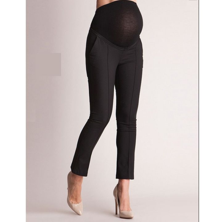 s-3xl-กางเกงทรงดินสอคุณแม่ชุดคลุมท้องแบบยืดหยุ่นกางเกงคลอดบุตรตั้งครรภ์กางเกงขายาวรัดกระชับชุดคลุมท้อง
