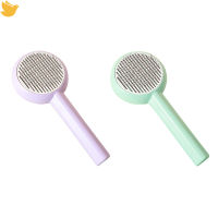 Cat Brush Self Cleaning Hair Brush For Shedding Pet Grooming Comb With Release Button For Cat Dog Pet Supplies